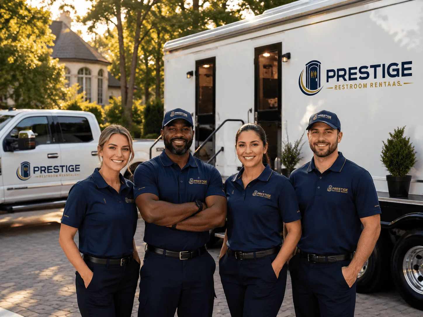 Trusted Luxury Portable Restrooms company in Hector, MN
